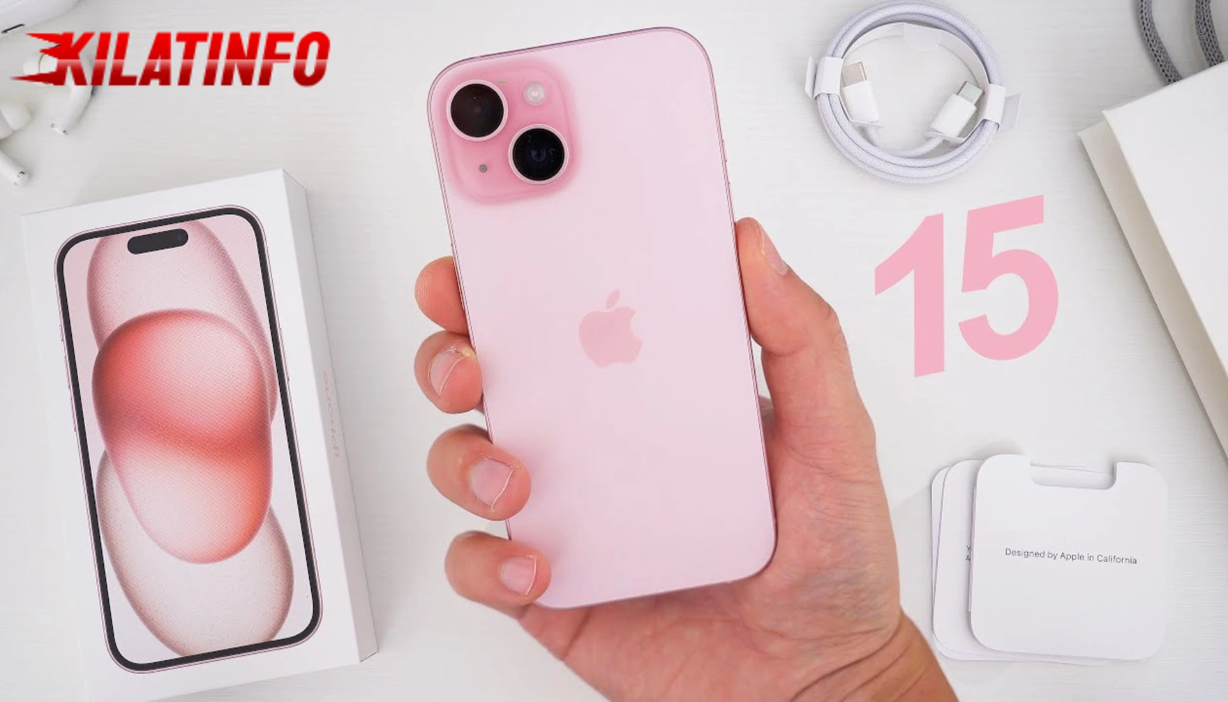 iPhone 15 Pink